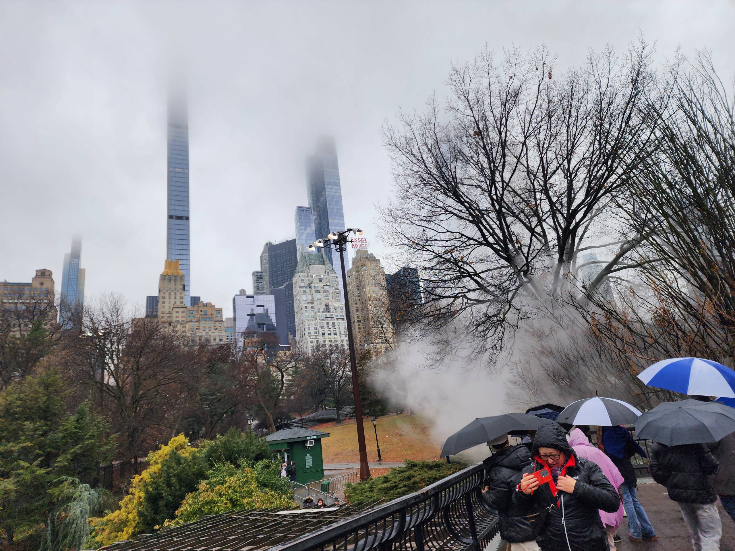A Walk Through the Mist: Central Park, New York